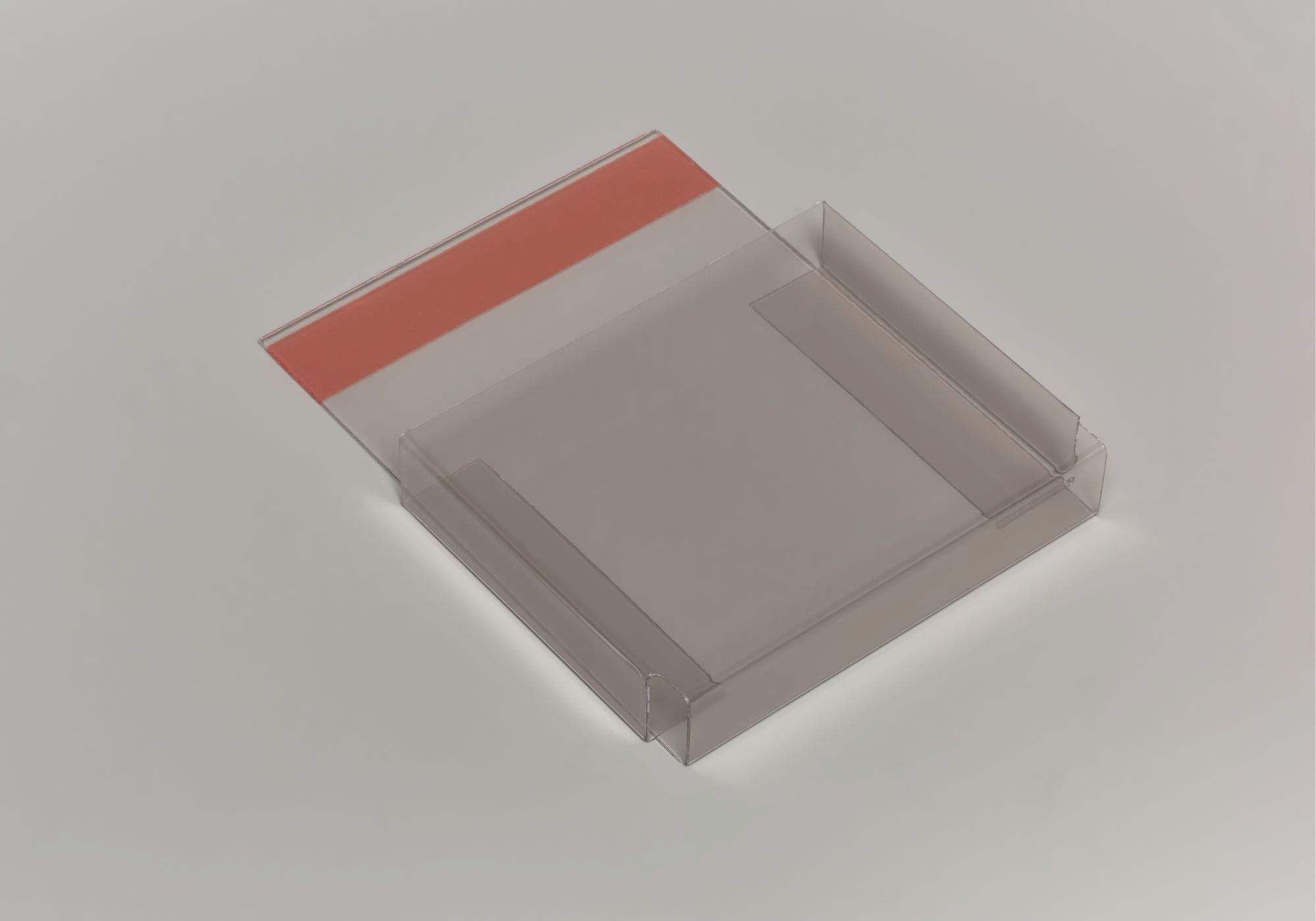 PVC plastová samolepicí kapsa zásobnílk štítků - individuální výroba